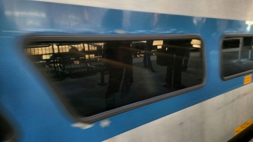 Train at night