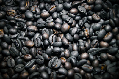 Full frame shot of coffee beans