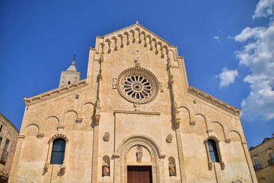 Low angle view of cathedral against sky