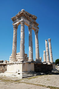 Low angle view of a temple