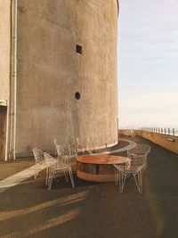 Built structure against the sky