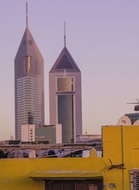 View of buildings against sky