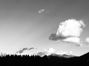 Panoramic view of landscape against sky