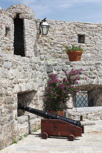 Brick wall with brick wall