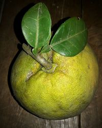 Close-up of fruits on table