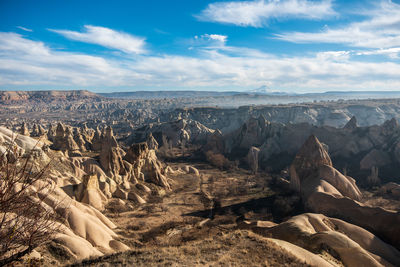 Panoramic view of landscape against sky