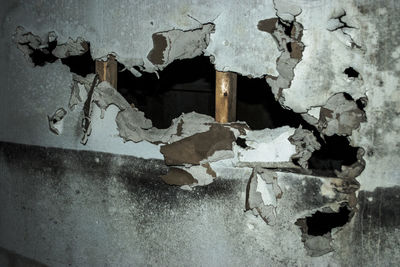 Weathered wall