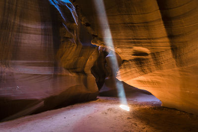 Blurred motion of waterfall