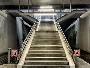 Staircase in building