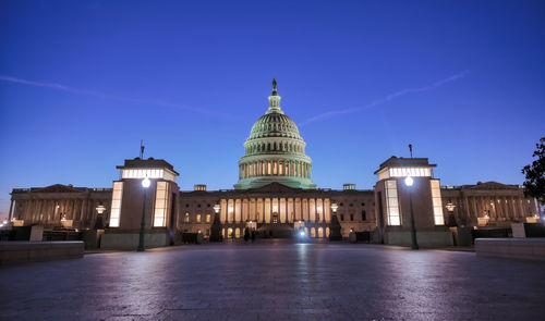 View of building at night