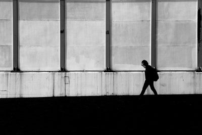 Full length of woman in bikini