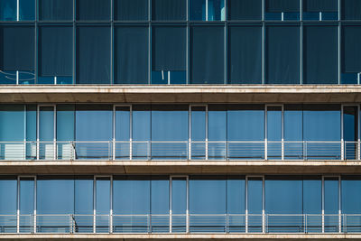 Low angle view of modern building