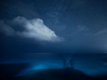 Star field at night