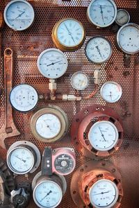 Close-up of clock