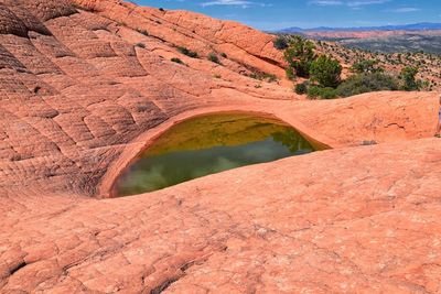 Lower sand cove trail vortex  snow canyon red cliffs national conservation area saint george utah