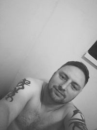 Portrait of a smiling young man