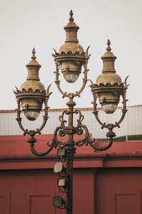 Low angle view of fountain