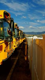 View of bridge over sea
