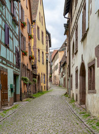 Street amidst buildings in city