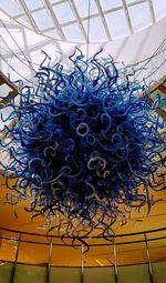 Low angle view of ceiling