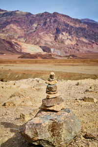 Scenic view of rock formations