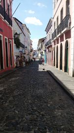 View of residential buildings