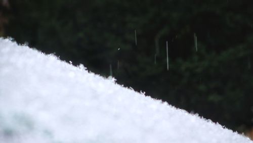 Scenic view of snow against sky