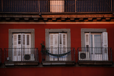 Low angle view of old building