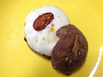 Close-up of dessert in plate