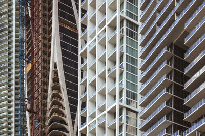 Low angle view of modern building