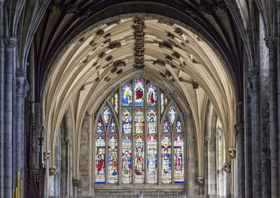 Interior of cathedral