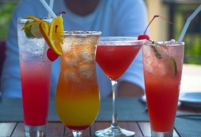 Close-up of drink