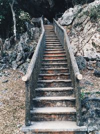 Low angle view of staircase