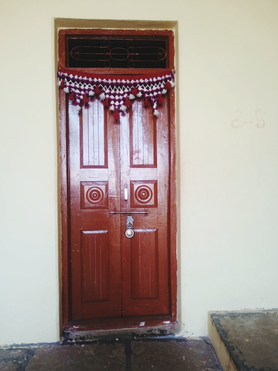 EXTERIOR OF CLOSED DOOR OF BUILDING