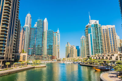 View of buildings at waterfront