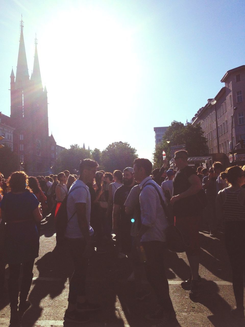 TOURISTS AT CITY