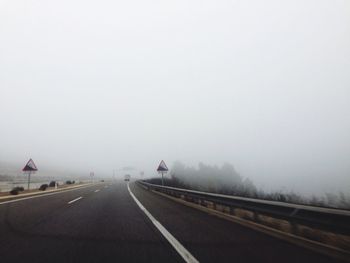 Road passing through tunnel