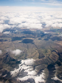 Aerial view of landscape