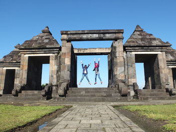 Ratu boko site built by wangsa syailendra by viii century