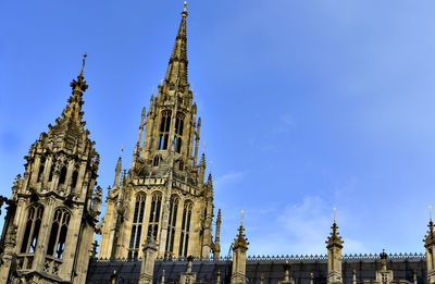 Low angle view of cathedral against sky