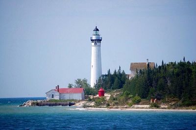 Lighthouse on beach