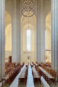 Empty seats in church