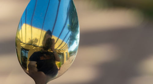 Close-up of drink in glass