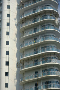 Low angle view of building in city