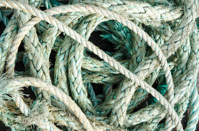 Full frame shot of rope