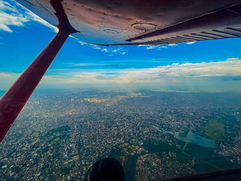 Aerial view of cityscape