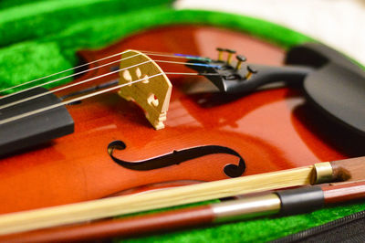 Close-up of guitar