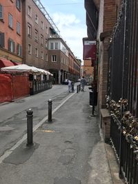 Street amidst buildings in city