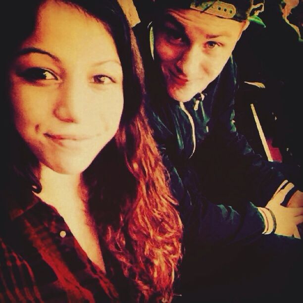 Watching Icehockey With My Bestfriend.:)