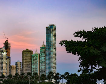 Low angle view of buildings against sky